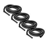 vhbw 4X Hose Compatible with Kärcher KNT 4 Vacuum Cleaner - 5.5 m, Handle, 58 mm Round Connection