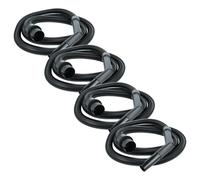 vhbw 4X Hose Compatible with Kärcher NT 14/1, NT 14/1 Ap, NT 14/1 Ap Adv, NT 14/1 Ap Advanced Vacuum Cleaner - 3 m