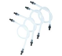 vhbw 4X Milk Hose Set Compatible with Melitta Caffeo CI 970-102, CI 970-101 Coffee Machine - 4X Milk Tube, 8X Hose Connector