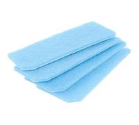 vhbw 4x Replacement Filter compatible with Miele Scout RX-1 Vacuum Cleaner - Exhaust Filter Blue White
