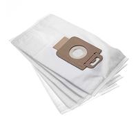 vhbw 5 dust bags microfleece compatible with Nilfisk Select Classic, Select Comfort, Select Comfort Parquet, Select Superior vacuum cleaner