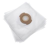 vhbw 5 microfleece Dust Bags Replacement for Bosch 2609256F34 for Vacuum Cleaner, 27.25cm x 26.5cm, White