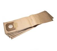 vhbw 5 Paper Dust Bags Replacement for Kärcher 6.904-208, 6.904208.0, 6.904-208.0, 69042080, 6904-2080 for Vacuum Cleaner, 75,5cm x 20cm, brown