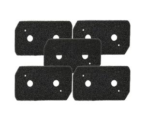 vhbw 5 x Foam Filter Compatible with Siemens iSensoric WT45H200BY/04, WT45H200ME/02, WT45H200BY/03, WT45H200NL/01, WT45H200NL/04 Tumble Dryer