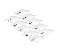 vhbw 50x Vacuum Cleaner Bag compatible with Bomann BS 981 CB, BS 982 CB Vacuum Cleaner, 40 cm x 27 cm, White