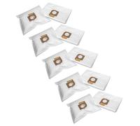 vhbw 50x Vacuum Cleaner Bag compatible with Miele S930, S938, Art, S920, S926, S928 Vacuum Cleaner, Microfleece, 28 cm x 20 cm, White