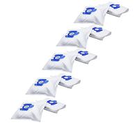 vhbw 50x Vacuum Cleaner Bag compatible with Progress Maximus, PA 5190, PA 5200, PA 5205 Vacuum Cleaner, Microfleece, 28, 30 cm x 20.5 cm, White