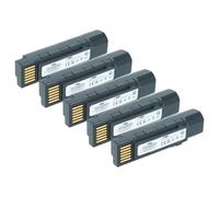vhbw 5x Battery compatible with Datalogic Gryphon GM4500, 4500, GBT4500 Barcode Scanner POS (2600 mAh, 3.7 V, Li-Ion)