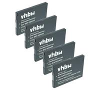 vhbw 5x Battery compatible with Honeywell Scanpal EDA50, EDA50K, EDA51, EDA70, EDA50hc, EDA40 Barcode Scanner POS (4000 mAh, 3.8 V, Li-polymer)