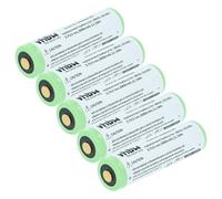 vhbw 5x Battery compatible with Ledlenser ML4, P5R Core, MH4 Torch, Headlamp (3 Ah, 3.7 V, Li-Ion)