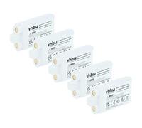 vhbw 5x Battery compatible with Shure SLXD1, SLXD3, SLXD2, SLXD5 Digital Wireless System (1200 mAh, 3.7 V, Li-Ion)