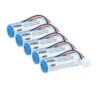 vhbw 5x Battery Replacement for Ingenico L01J44007 for NFC Smart Card Reader (2200 mAh, 3.7 V, Li-Ion)