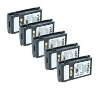 vhbw 5x Battery Replacement for Motorola 82-000012-01, BT-000375