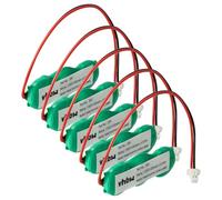 vhbw 5x BIOS Battery compatible with Symbol MC9090-KU0HCEQA65R, MC9090-KU0HCFFA6WR, MC9090-KU0HCEQA6WR Computer Notebook (20 mAh, 3.6 V, NiMH)