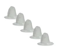 vhbw 5x Filter compatible with Black & Decker Dustbuster DV9610ECN, DV9610N, DV9610NF, EV1210N Handheld Vacuum Cleaner - Dust Filter