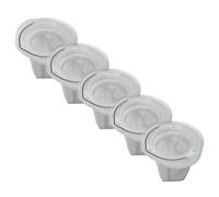 vhbw 5x Filter compatible with Black & Decker Dustbuster DVJ215, DVJ315, DVJ320, DVJ325 Handheld Vacuum Cleaner - Dust Filter