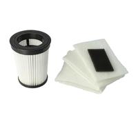 vhbw 5x Filter compatible with Dirt Devil Centec M2827-9, M2829-2, M2829-1, M2829-3, M2828-3, M2828-2, M2829, M2828-4, M2828-1, M2828 Vacuum Cleaner