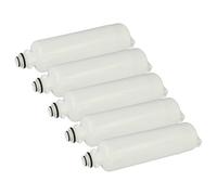 vhbw 5X Fridge Water Filter Compatible with Bosch KAD93VBFP/01, KAD93AIEPG/01, KAD93VIFP/01, KAD93VBFPG/01, KAD93VIFPG/01 Refrigerator