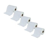 vhbw 5X Label Roll 104mm x 159mm (220 Label) Compatible with Dymo LabelWriter 4 XL Label Maker White