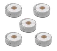vhbw 5X Label Roll 19mm x 147mm (150 Label) Compatible with Dymo LabelWriter 450 Twin Turbo, 450 Turbo, 450 Duo Label Maker