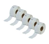 vhbw 5X Label Roll 25mm x 54mm (500 Label) Compatible with Seiko Smart Label Printer SLP620, SLP650 Label Maker