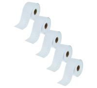 vhbw 5X Label Roll 51mm x 89mm (300 Label) Compatible with Dymo LabelWriter 4XL, 450 Twin Turbo, 5XL Label Maker White