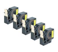 vhbw 5X Label Tape Compatible with 3M PL300, PL100, PL200