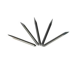 vhbw 5X Plotter Blade Compatible with Summa Sign D1400 SL, D1400 Pro, D1600 SL, D1600, D750 Pro, D750 Cutting Plotter - 60° Cutting Angle