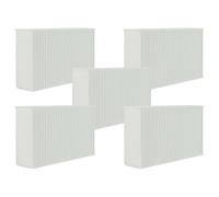 vhbw 5X Pollen Filter Replacement for Miele TF-HG4, 6202520 for Tumble Dryer