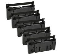 vhbw 5X Ribbon Cartridge Replacement for Epson C43S015356, ERC-18B, ERC-18 for Dot Matrix, Receipt Printer - Black Ink Ribbon