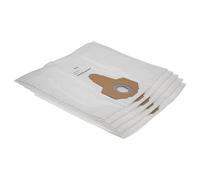 vhbw 5x Vacuum Cleaner Bag compatible with Einhell Inox 1450 WA, 30 A, 1100, 1250, 20 A, 2000, 1250/1, 1400 Vacuum Cleaner, 45 cm x 30 cm, White