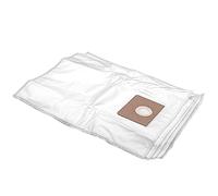vhbw 5x Vacuum Cleaner Bag compatible with Fein Dustex 25L Vacuum Cleaner - Microfleece, 35L capacity, 30 cm x 28 cm White