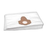 vhbw 5x Vacuum Cleaner Bag compatible with Fein Dustex II Vacuum Cleaner -microfleece, White