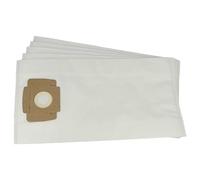 vhbw 5x Vacuum Cleaner Bag compatible with Ghibli AS 5 Silent Line, AS 5 Evo FT, AS 5 Evo FC, AS 5 Evo, AS 5 Vacuum Cleaner, 45.5 cm x 24 cm, White