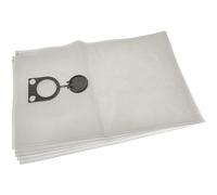 vhbw 5x Vacuum Cleaner Bag compatible with Mafell S25, compatible with Metabo 2025 Vacuum Cleaner, Microfleece, 66 cm x 40 cm, White