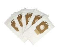 vhbw 5x Vacuum Cleaner Bag compatible with Nilfisk Select Classic, Power P Special, Power P Select Vacuum Cleaner, 27.5 cm x 14.7 cm, White