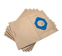 vhbw 5x Vacuum Cleaner Bag compatible with Nilfisk TOPPY Vacuum Cleaner, paper, 31.3 cm x 23.3 cm, Brown
