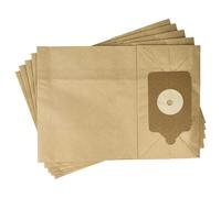 vhbw 5x Vacuum Cleaner Bag compatible with Numatic Henry HXL 221-12, Henry NRV 200, Henry NRV 200-T Vacuum Cleaner, 33 cm x 23.3 cm, Brown