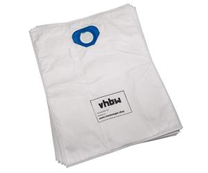 vhbw 5x Vacuum Cleaner Bag Replacement for BVC 13060 for Vacuum Cleaner, Microfleece, 63 cm x 49 cm, White