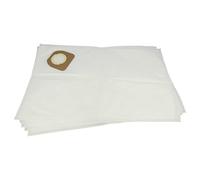 vhbw 5x Vacuum Cleaner Bag Replacement for Dewalt DCV9402-XJ for Vacuum Cleaner, Microfleece, type M, 55 cm x 34 cm, White