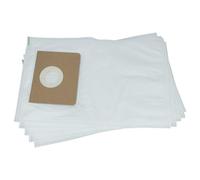 vhbw 5x Vacuum Cleaner Bag Replacement for Kärcher 6.907-480.0 for Vacuum Cleaner - Microfleece, 36.5 cm x 25 cm White
