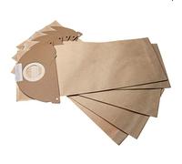 vhbw 5x Vacuum Cleaner Bag Replacement for Kärcher 69041670, 6.904-167.0 for Vacuum Cleaner, paper, 42.4 cm x 16.9 cm, Brown