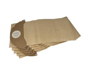 vhbw 5x Vacuum Cleaner Bag Replacement for Kärcher KFI 252, 6.904-143.0, 4002667015317 for Vacuum Cleaner, paper, Brown