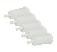 vhbw 5X Water Filter Compatible with Sage Barista Touch Impress BES881, SES876, SES881 Espresso Machine - White