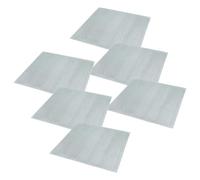vhbw 6x Metal Grease Filter compatible with Bosch DHE645MGB02, DHE645MGB01, DHE655EEU01, DHE645MGB04, DHE645MGB03 Extractor Fan metal
