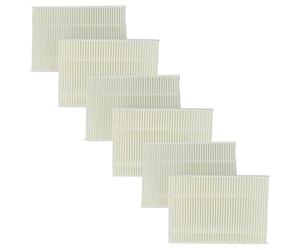 vhbw 6x Pollen Filter Compatible with Bosch Maxx Exclusive WTL121 WTL121NL/01, 121 WTL121FG/07, 121 WTL121FG/05, 121 WTL121FG/01 Tumble Dryer