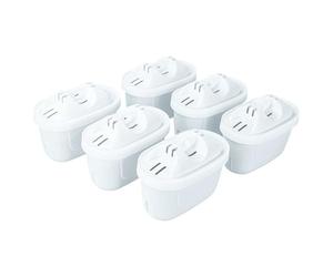 vhbw 6X Water Filter Cartridge Compatible with BWT MG2+ Water Filter Jug