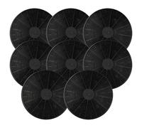 vhbw 8x Activated Carbon Filter Replacement for Klarstein 10027530, CGCH2, 10027711, 10030983, K10001 for Extractor Hood - 17.5 cm