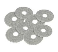vhbw 8x Cleaning Cloth compatible with Dreame X30 Ultra Robotic Vacuum Cleaner - Mopping Cloth, Mop Pad - microfibre pad