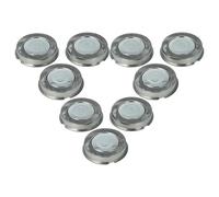 vhbw 9X Replacement Shaver Heads Compatible with Philips HP1222, HP1616, HP1722, HP1723, HP1622, HP1623, HQ1322 Electric Shaver Silver